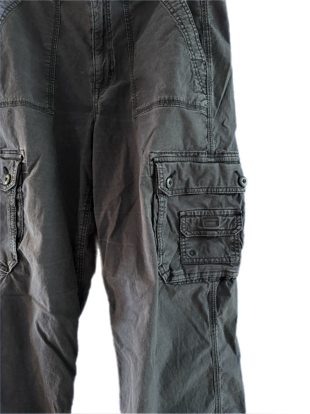 American Eagle Black cargo pants size 12 - Picture 6 of 14